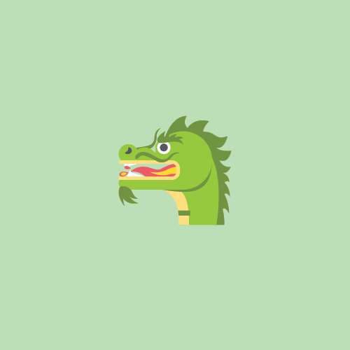 Detailed dragon for tabletop gaming